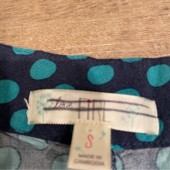 Love fire blue shorts small - Picture 2 of 4